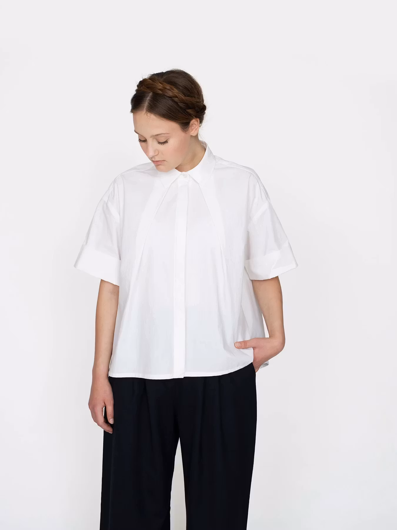 Front Pleat Shirt (XL-3XL)