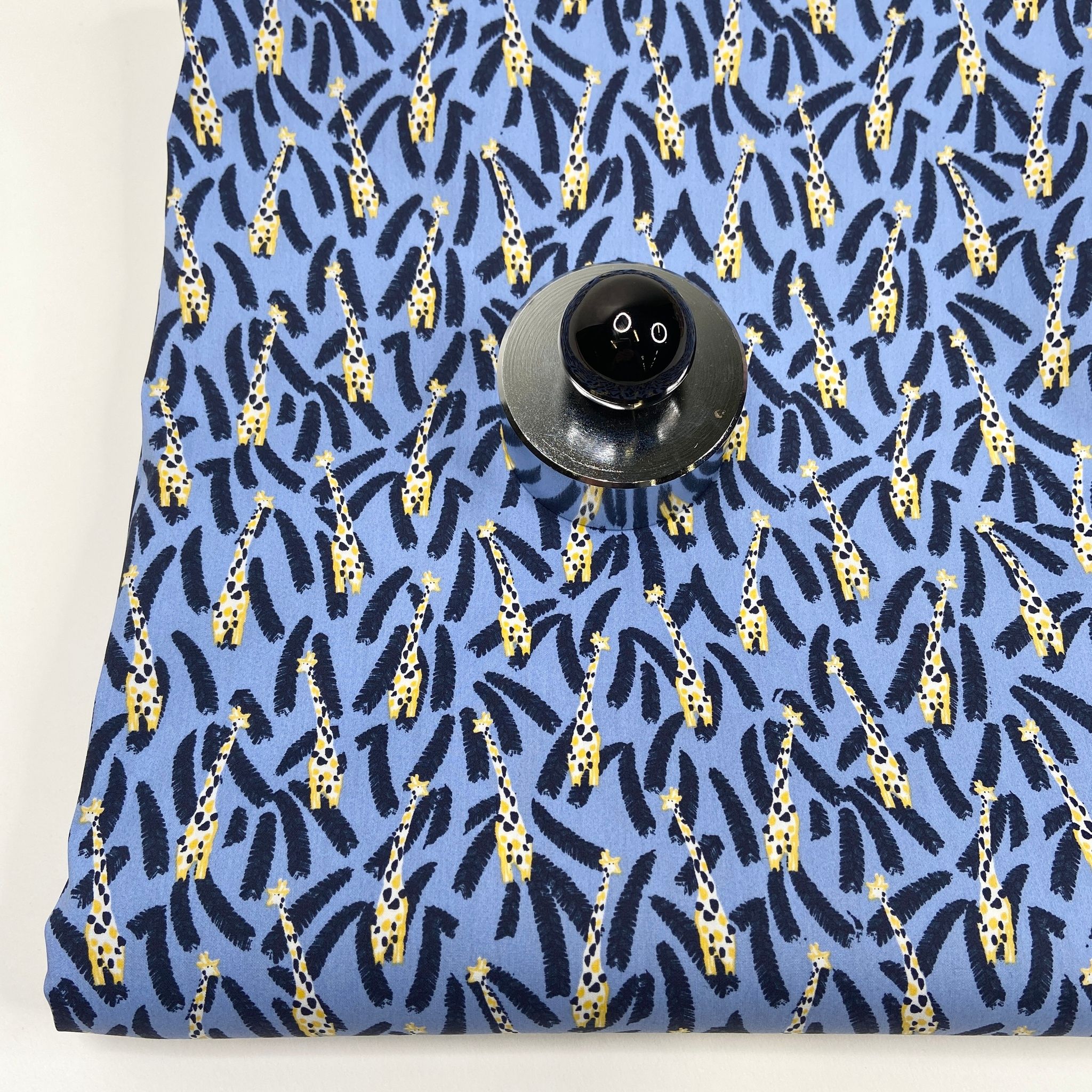 1,6m Bomull/elastan Poplin giraffer
