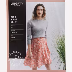 Zina wrap skirt stl 42-50