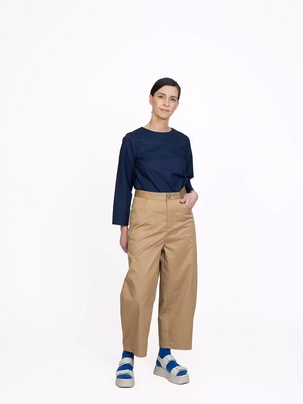 Barrel leg trousers (XL-3XL)