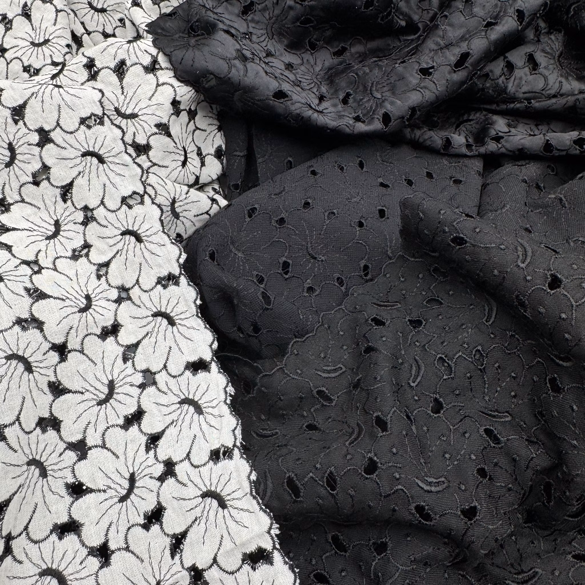 3m bomullsbrodyr grå Giambattista Vall*