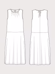 Drop Waist Dress (XS-L)