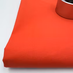 Bomullspoplin ljusröd