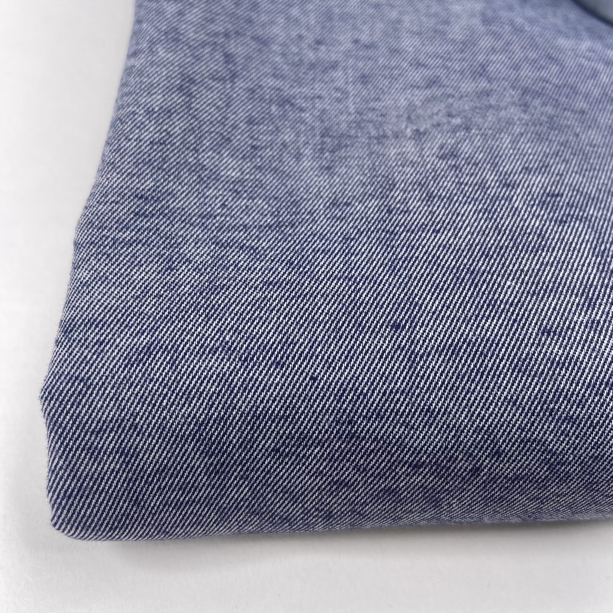 PANGERBJUDANDE 3m - Bomullsflanell jeansblå