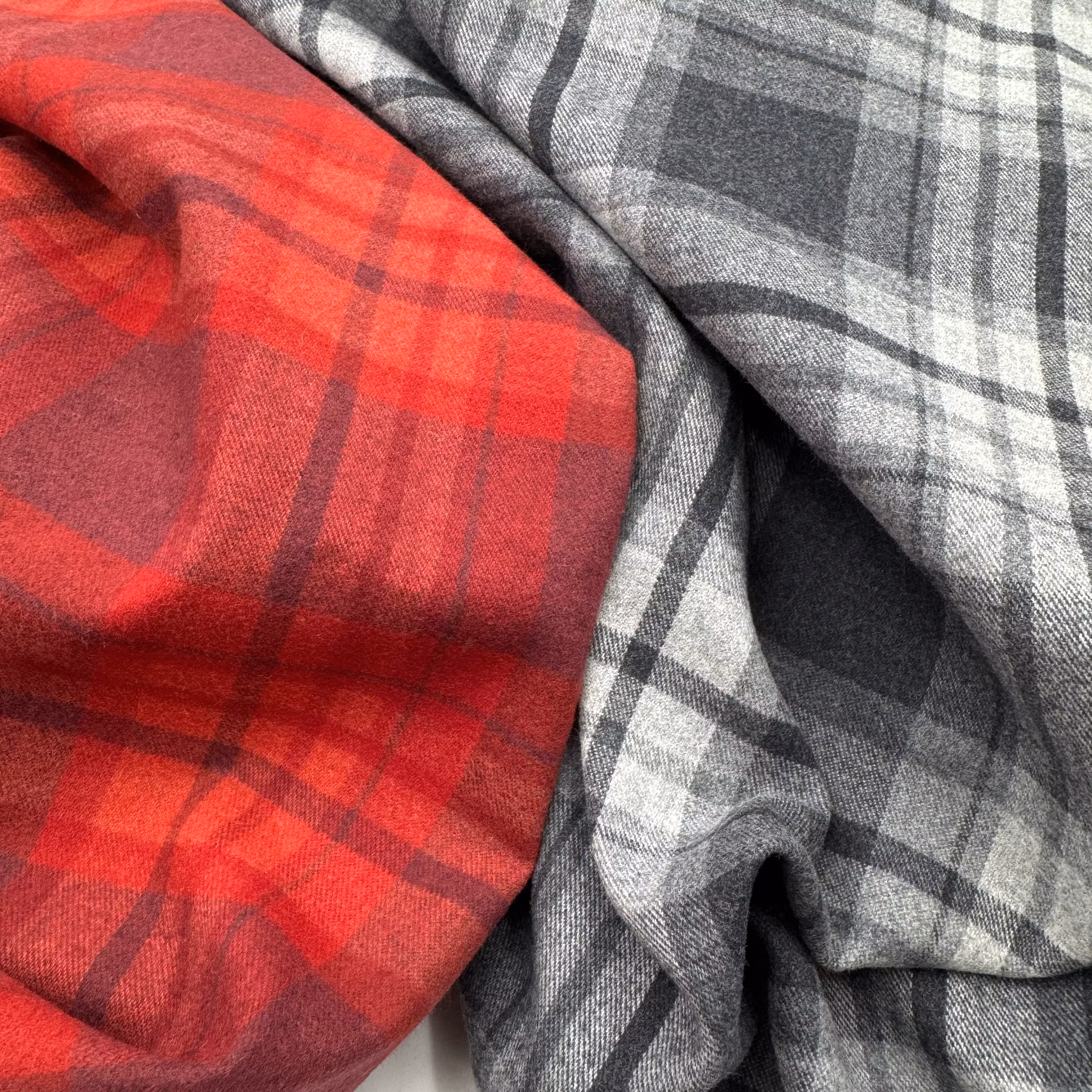 PANGERBJUDANDE 3M - sanslös flanell grå