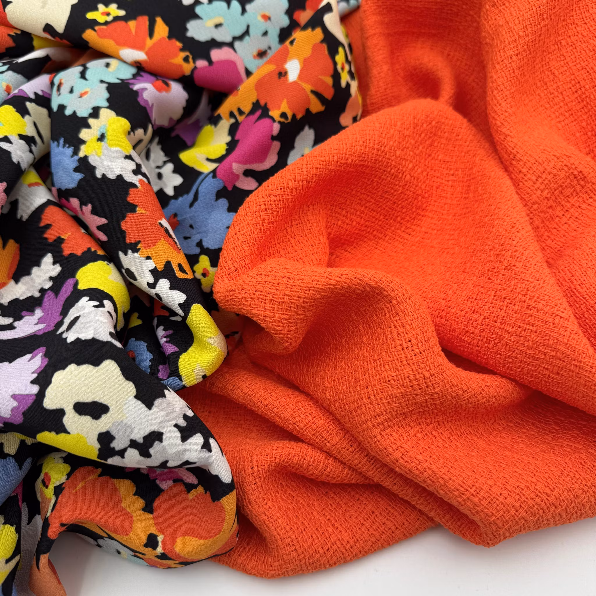 2,5m Bomullschanel orange Gucc*