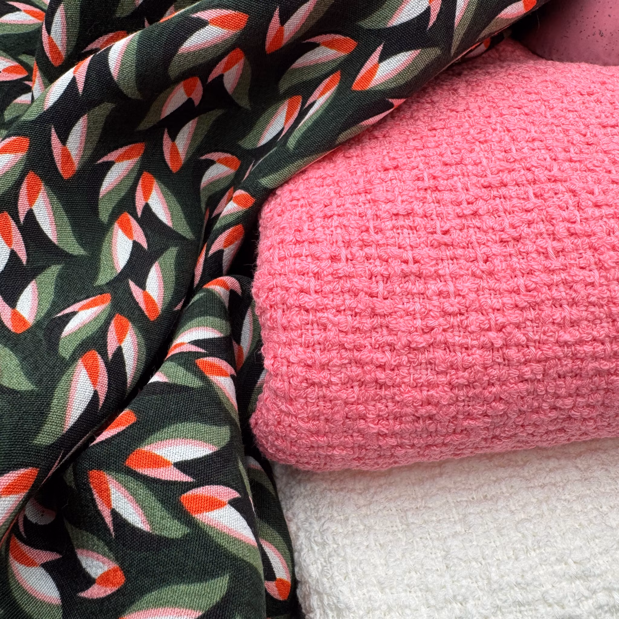 1,5m Bomullschanel rosa Gucc*