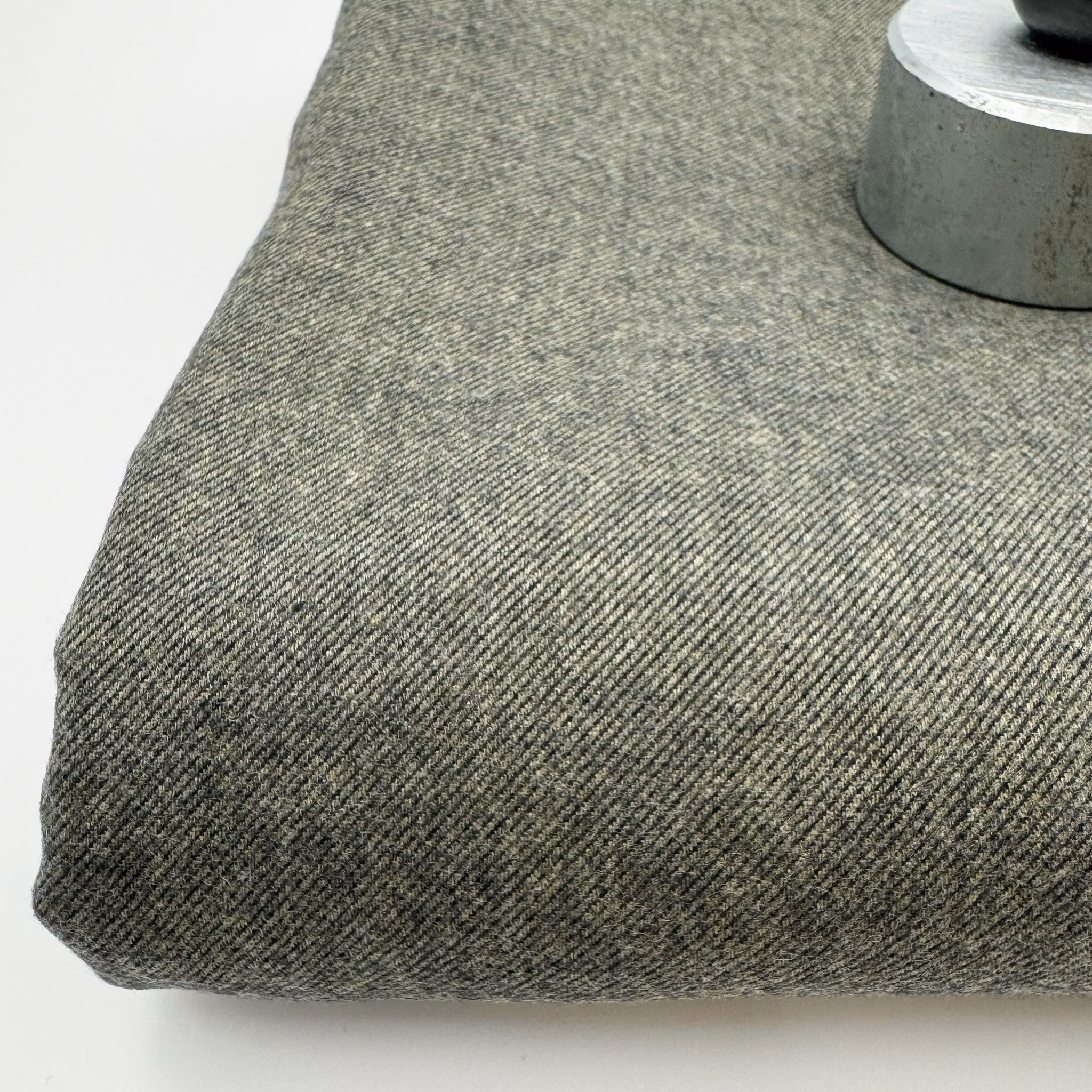 0,9m bomullsflanell grönsvart