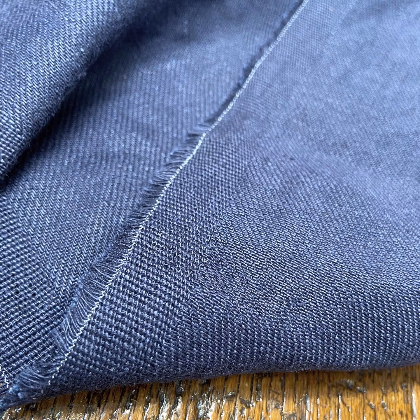 1,5m Hampa  Loro Piana Marinblå