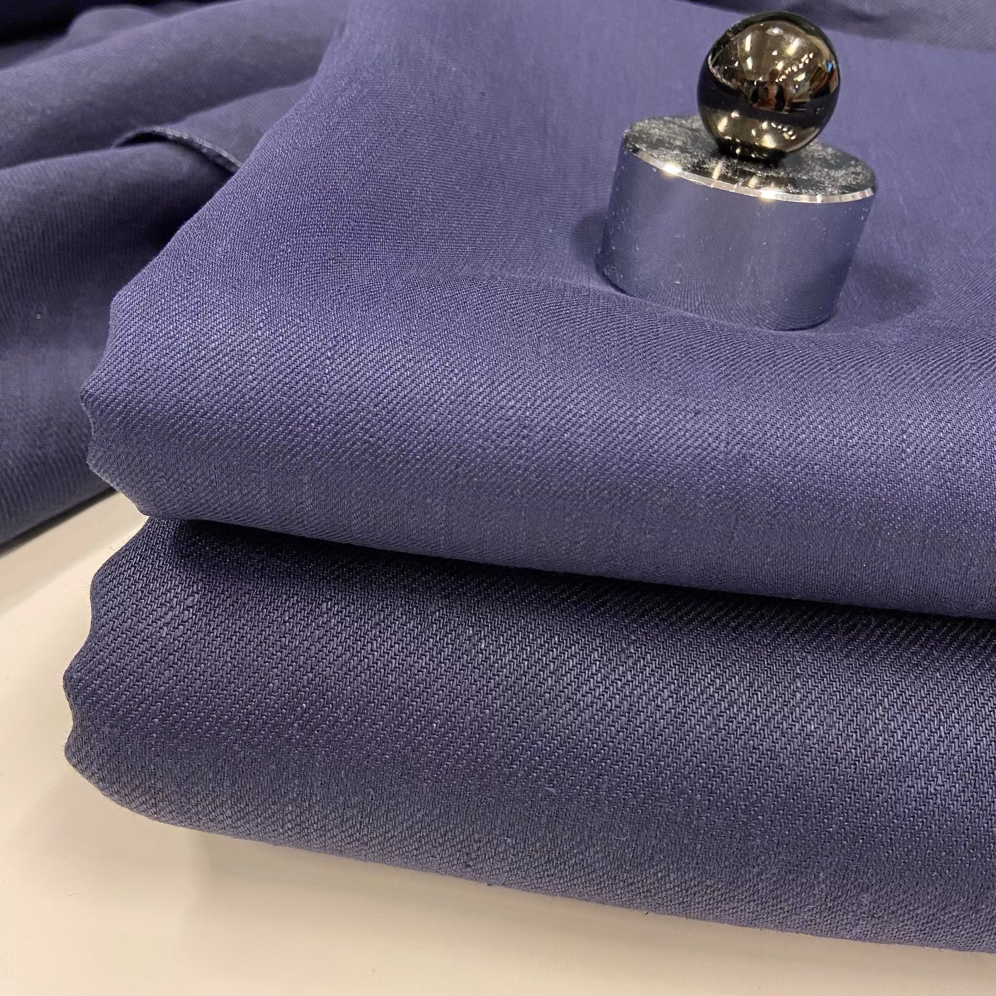 1,5m Hampa  Loro Piana Marinblå