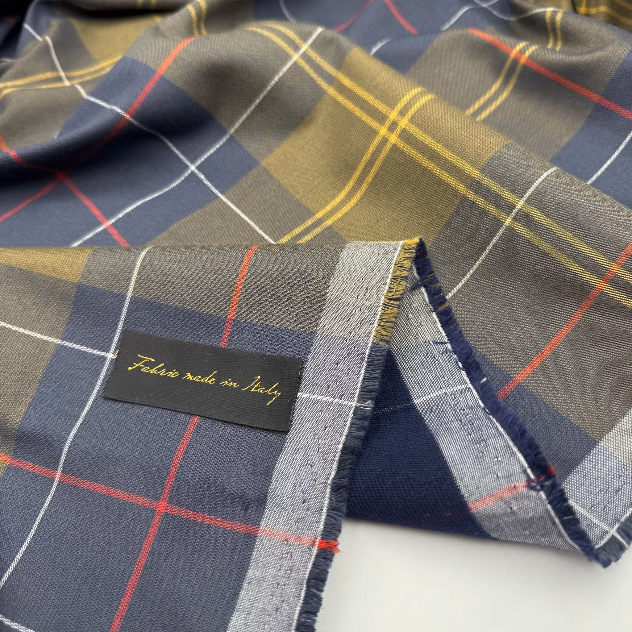 1,5m Babycord marin/rutig