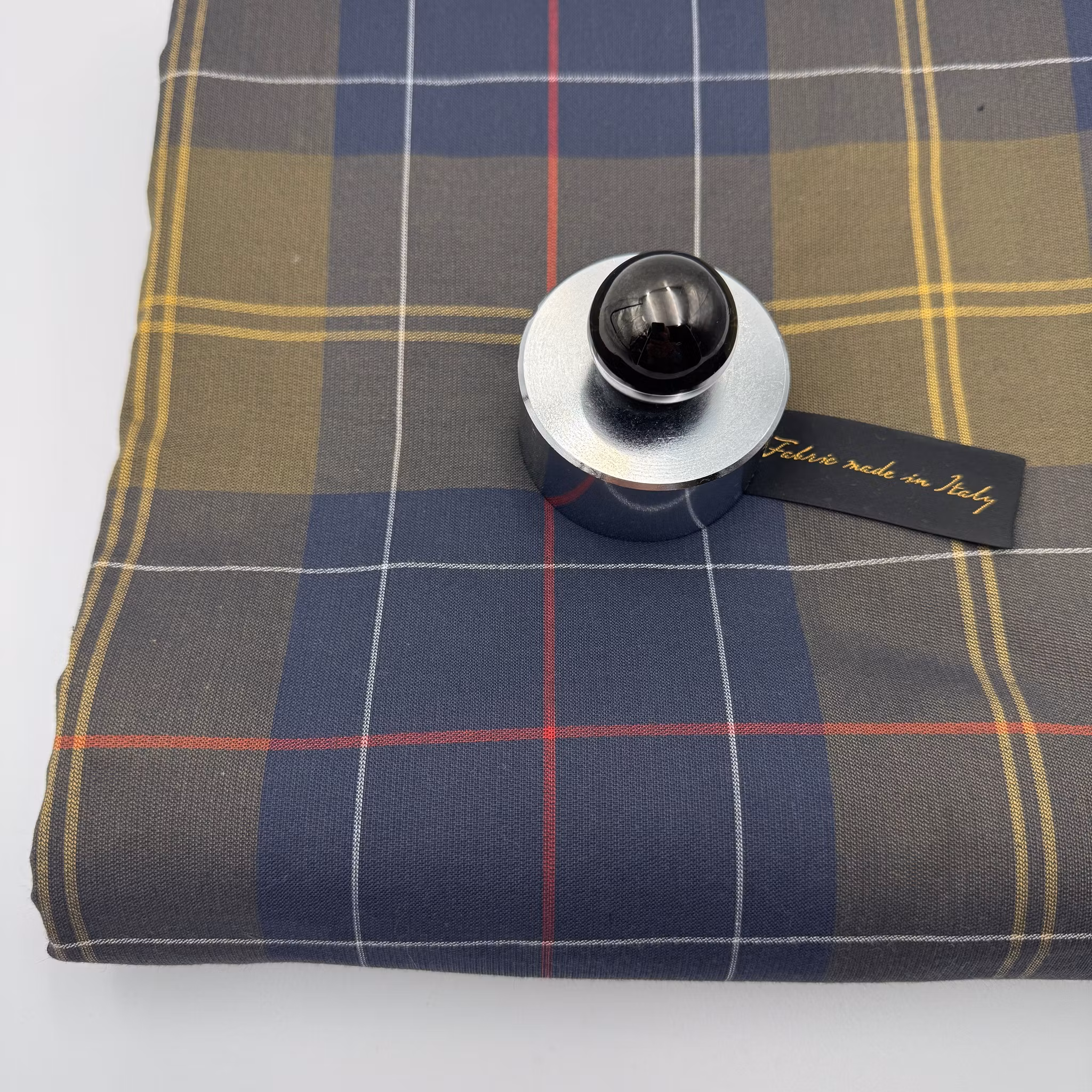 1,5m Babycord marin/rutig