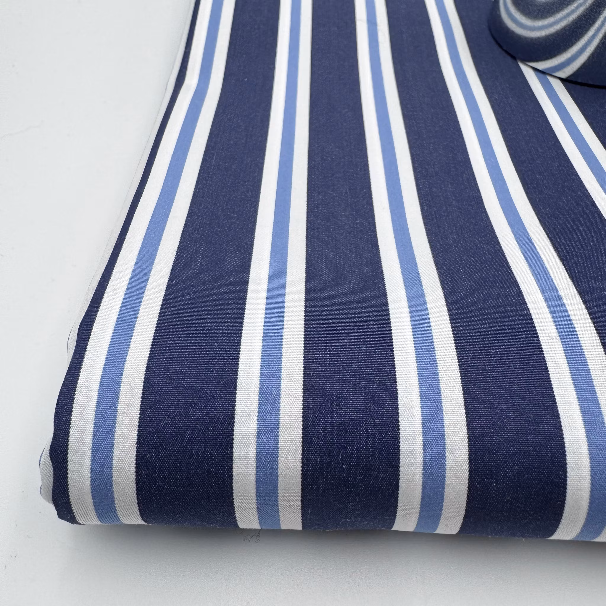 2,1m  Kraftig poplin blårandig Thomas M