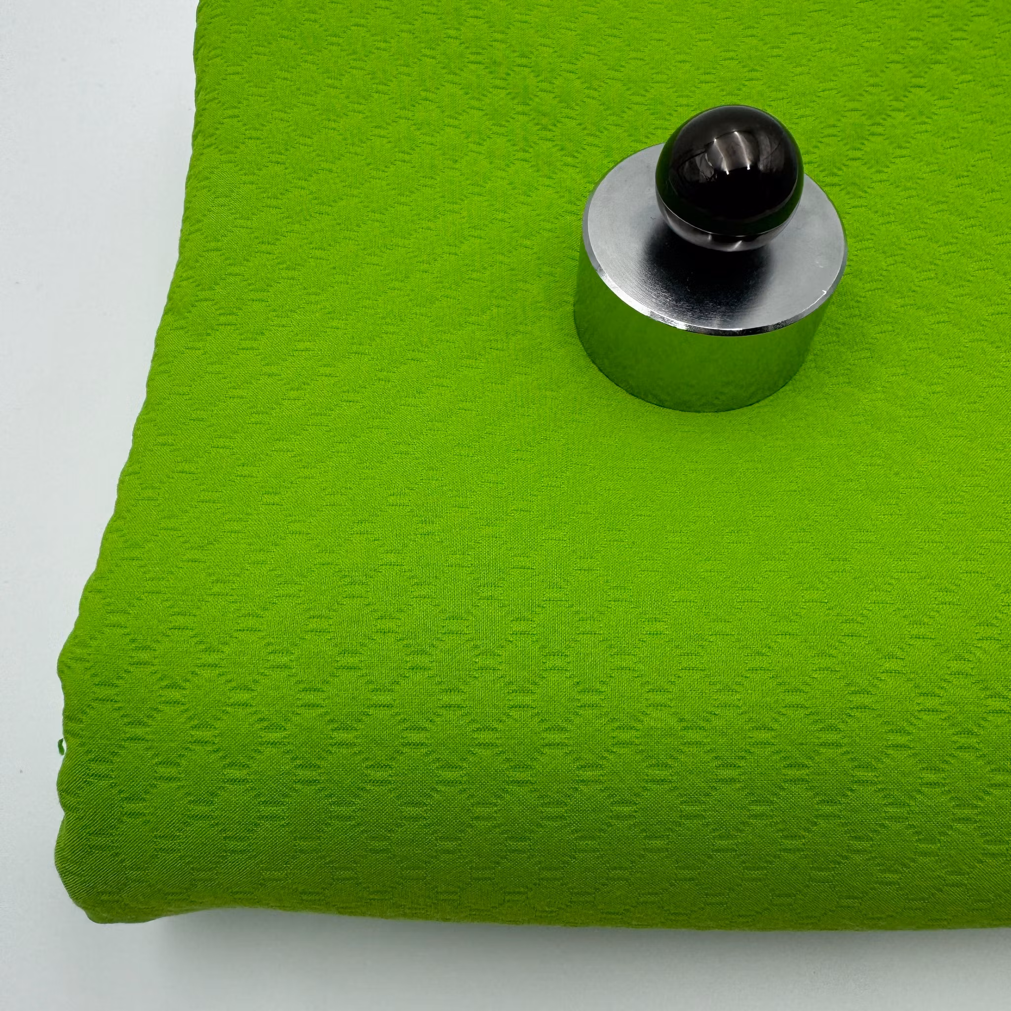 1,6m Bomull illgrön m struktur