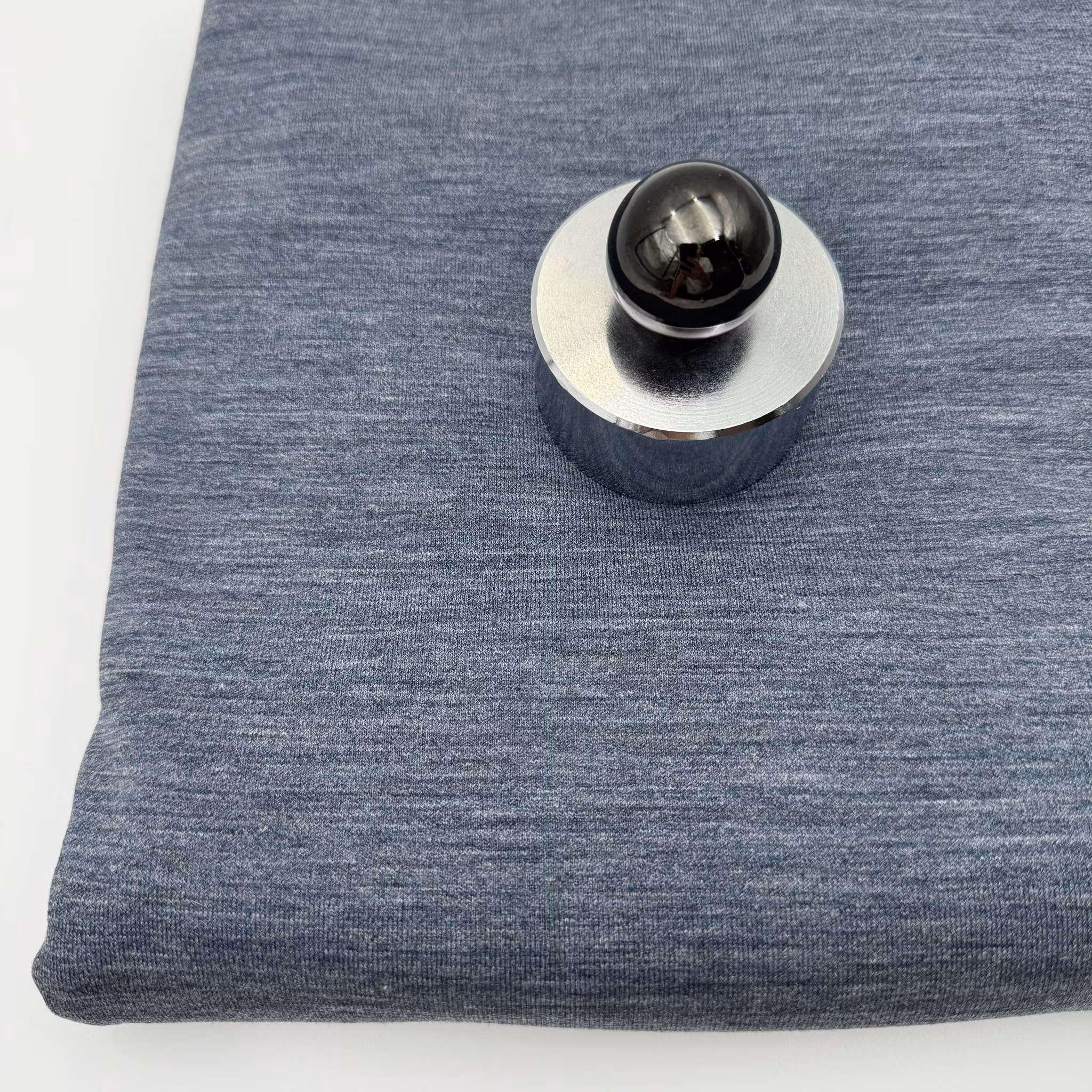 1,5m Ull/siden singeljersey blågrå Gucc*