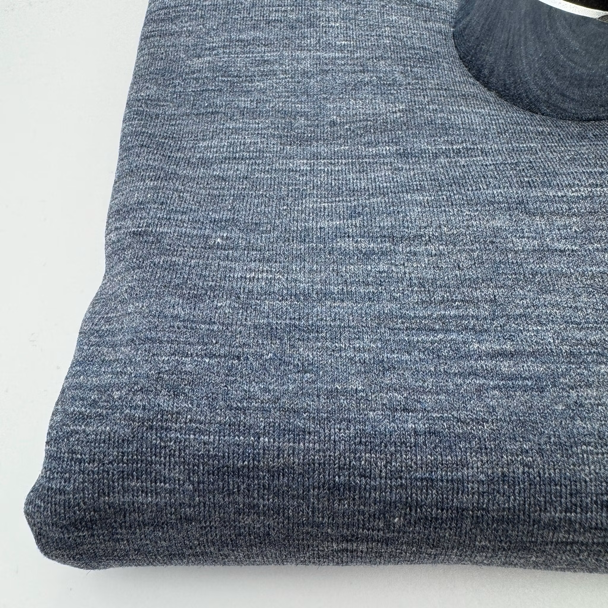 1,5m Ull/siden singeljersey blågrå Gucc*