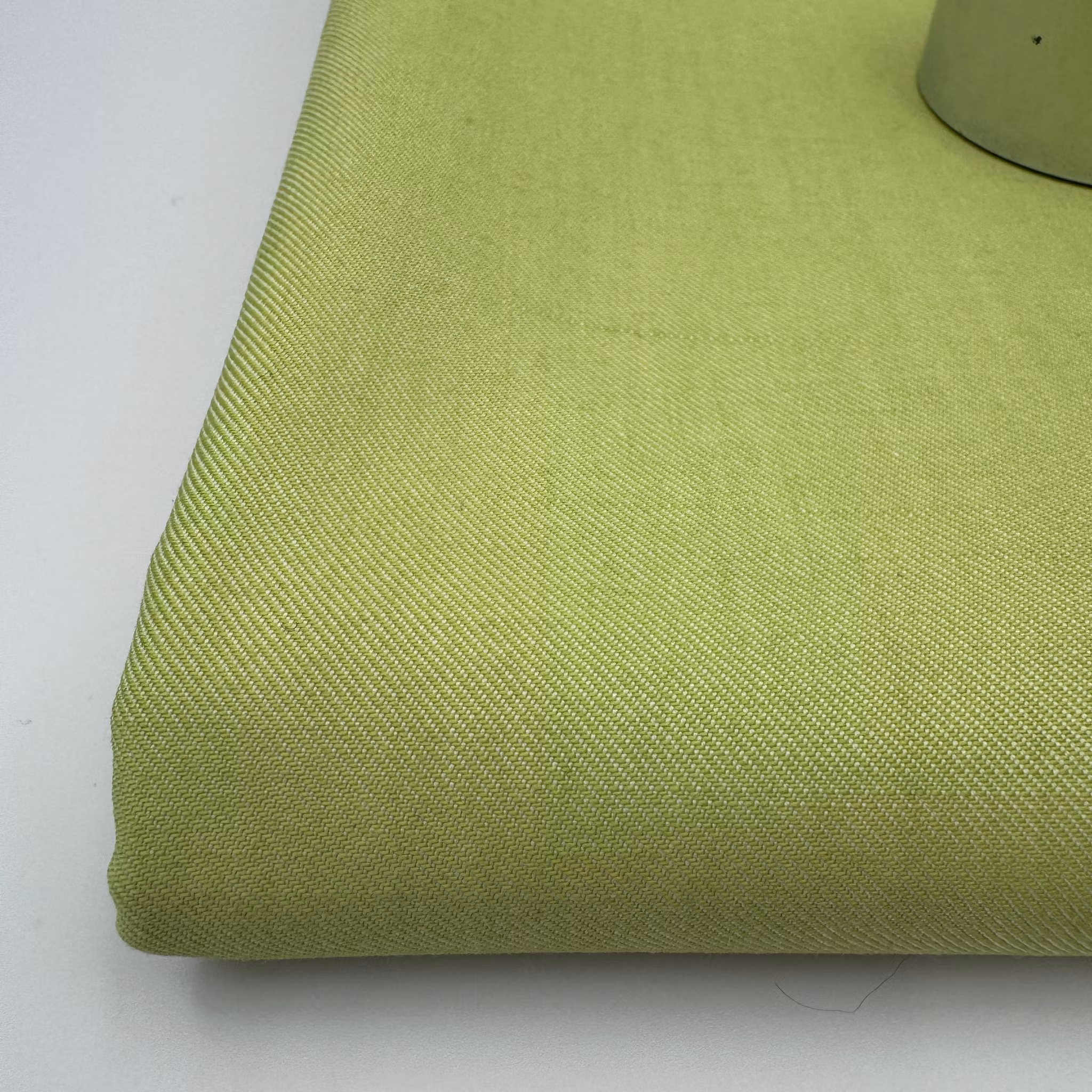 1,5m ull/bomullsdenim lime Loro P****