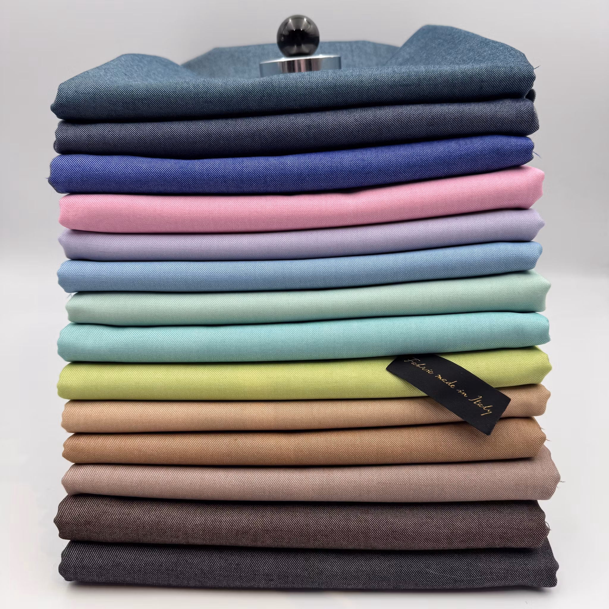 1,5m ull/bomullsdenim petrol Loro P****