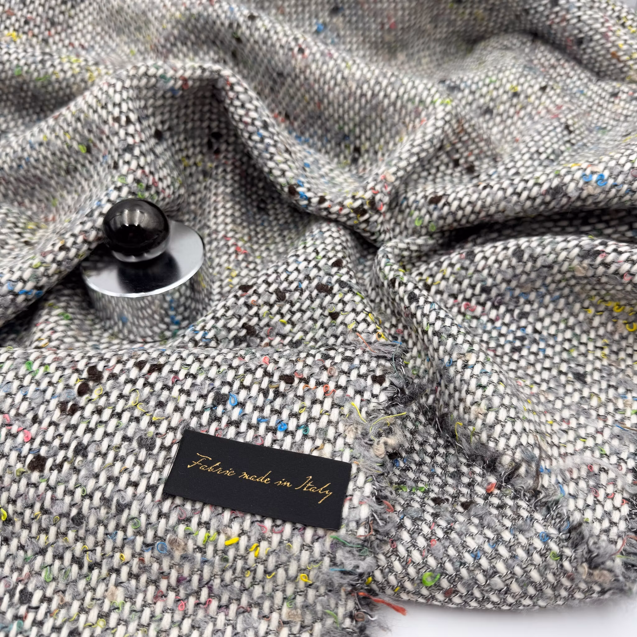 3m chanel ull/viskos/bom ljusgrå