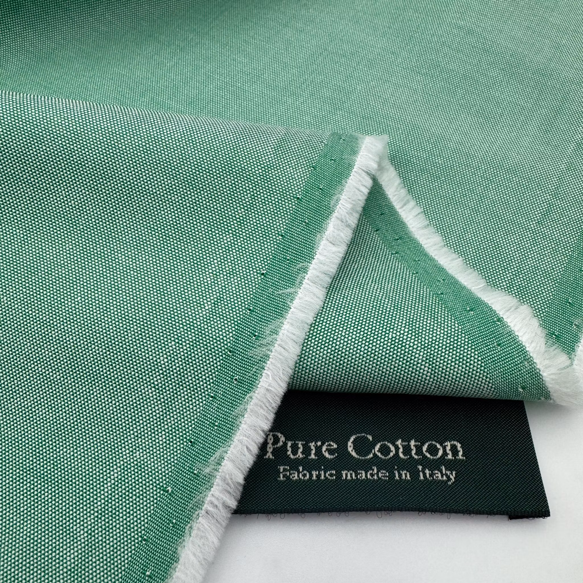 1,5m Bomull oxford grön Etr*