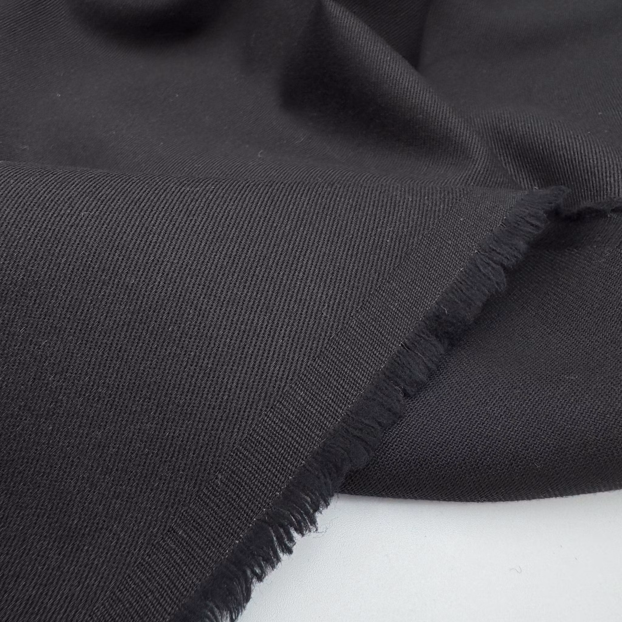 1,5m Bomullschinos svart