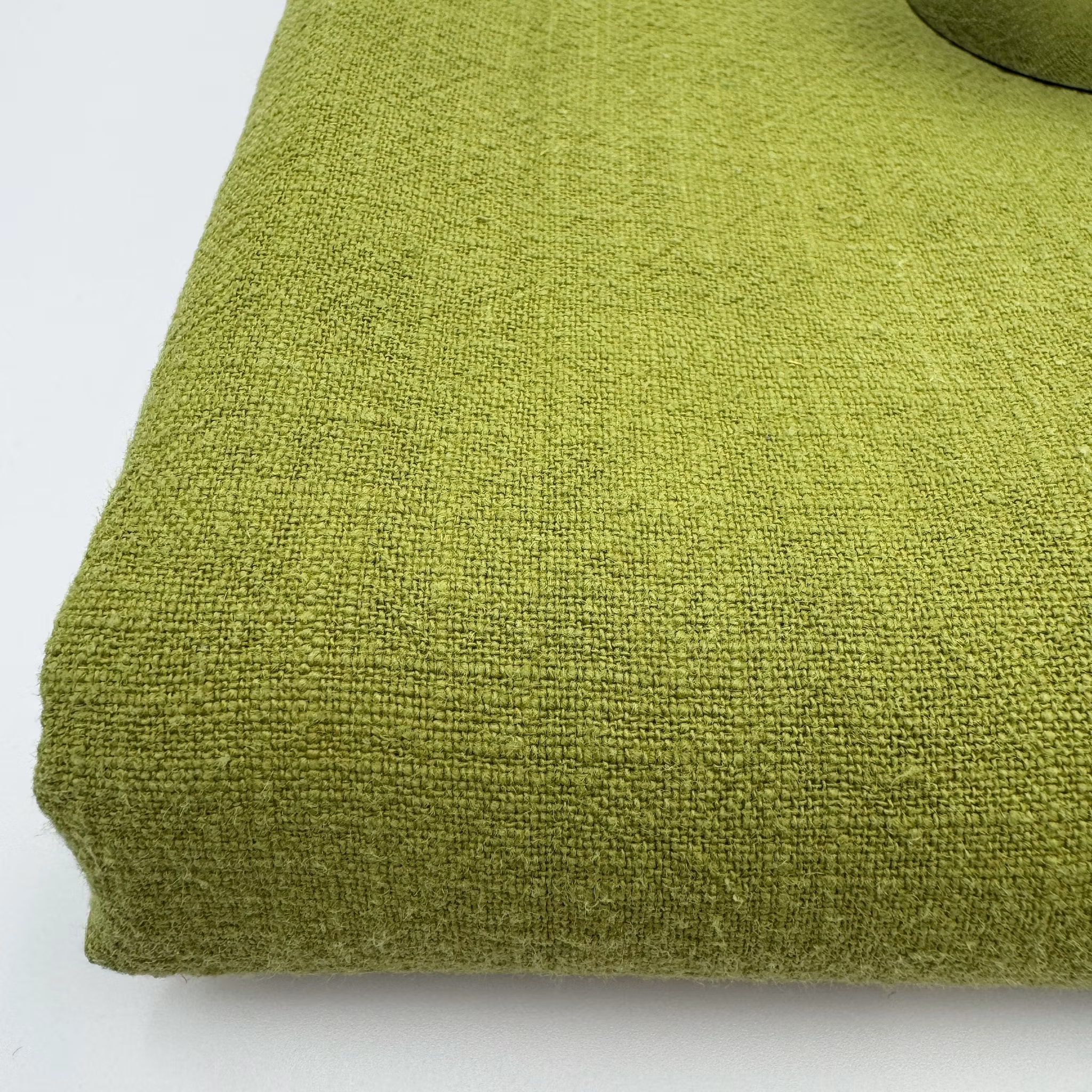 1,5m Stentvättat lin limegrön