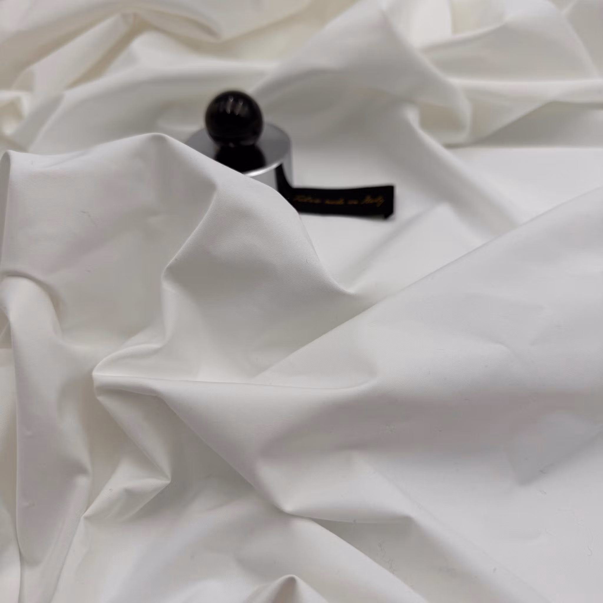 0,95m Bomullspoplin kraftigare vit