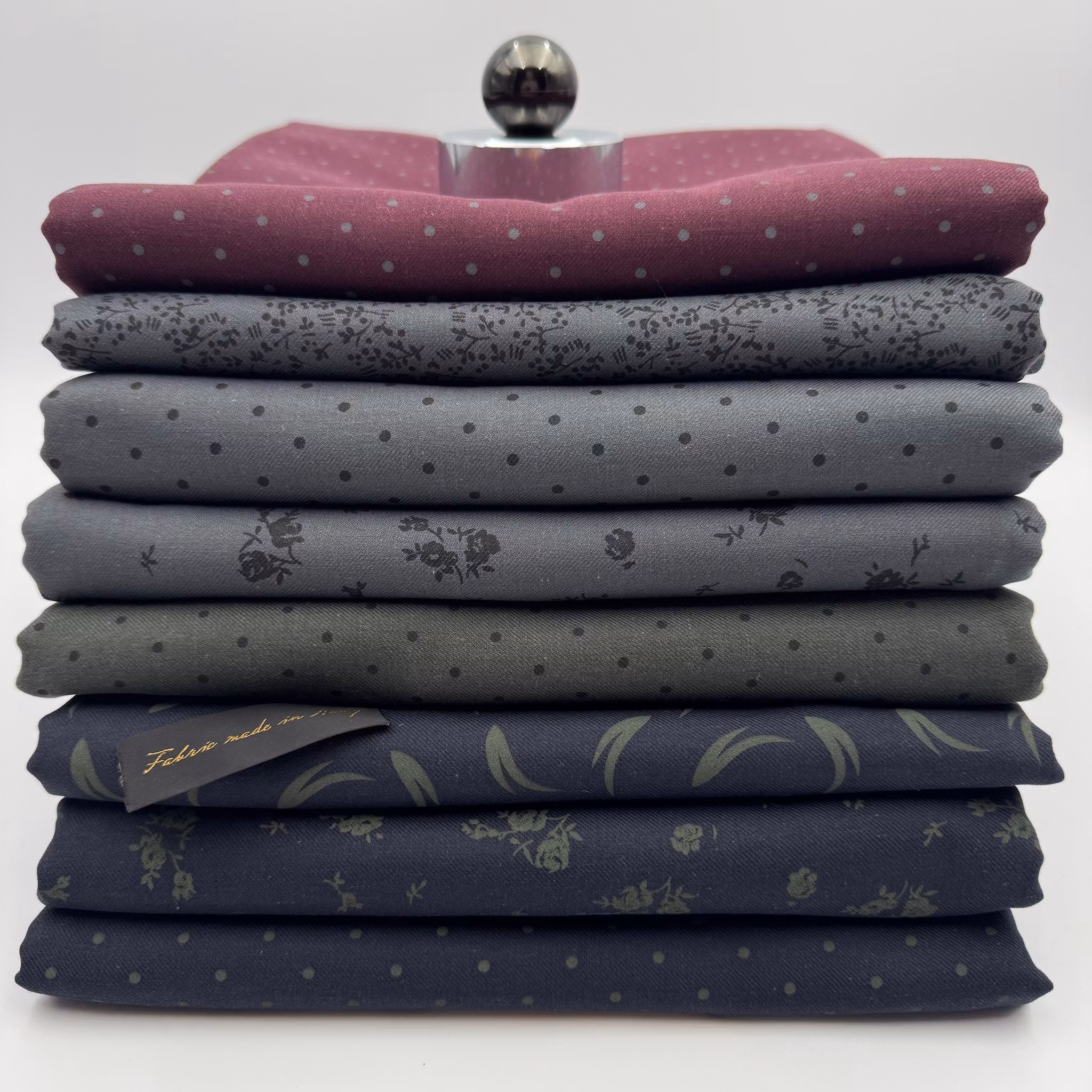 3m bomull/viskos vinröd