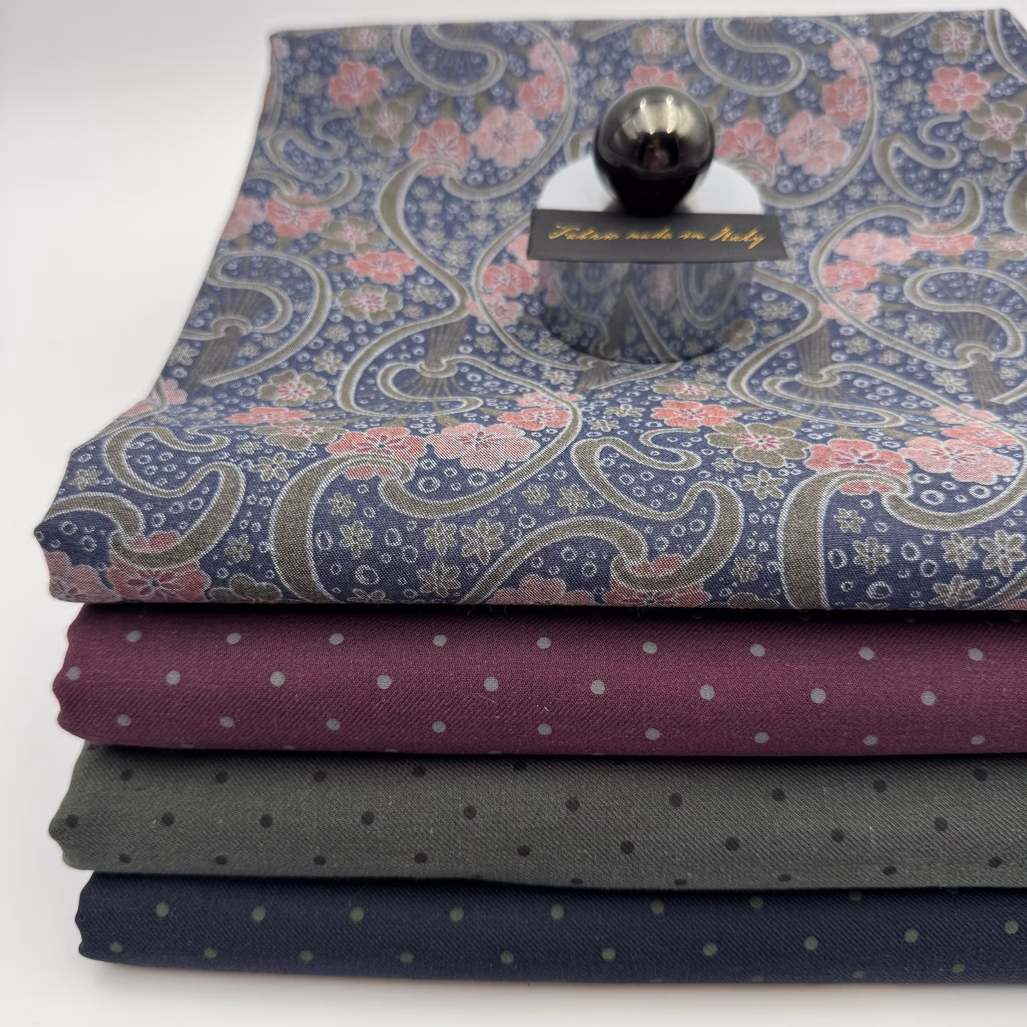 1,4m mönstrad denim