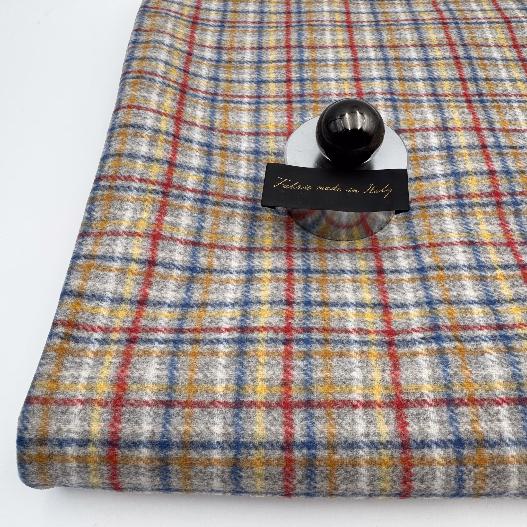 2,15m Kappull dubbel rutig