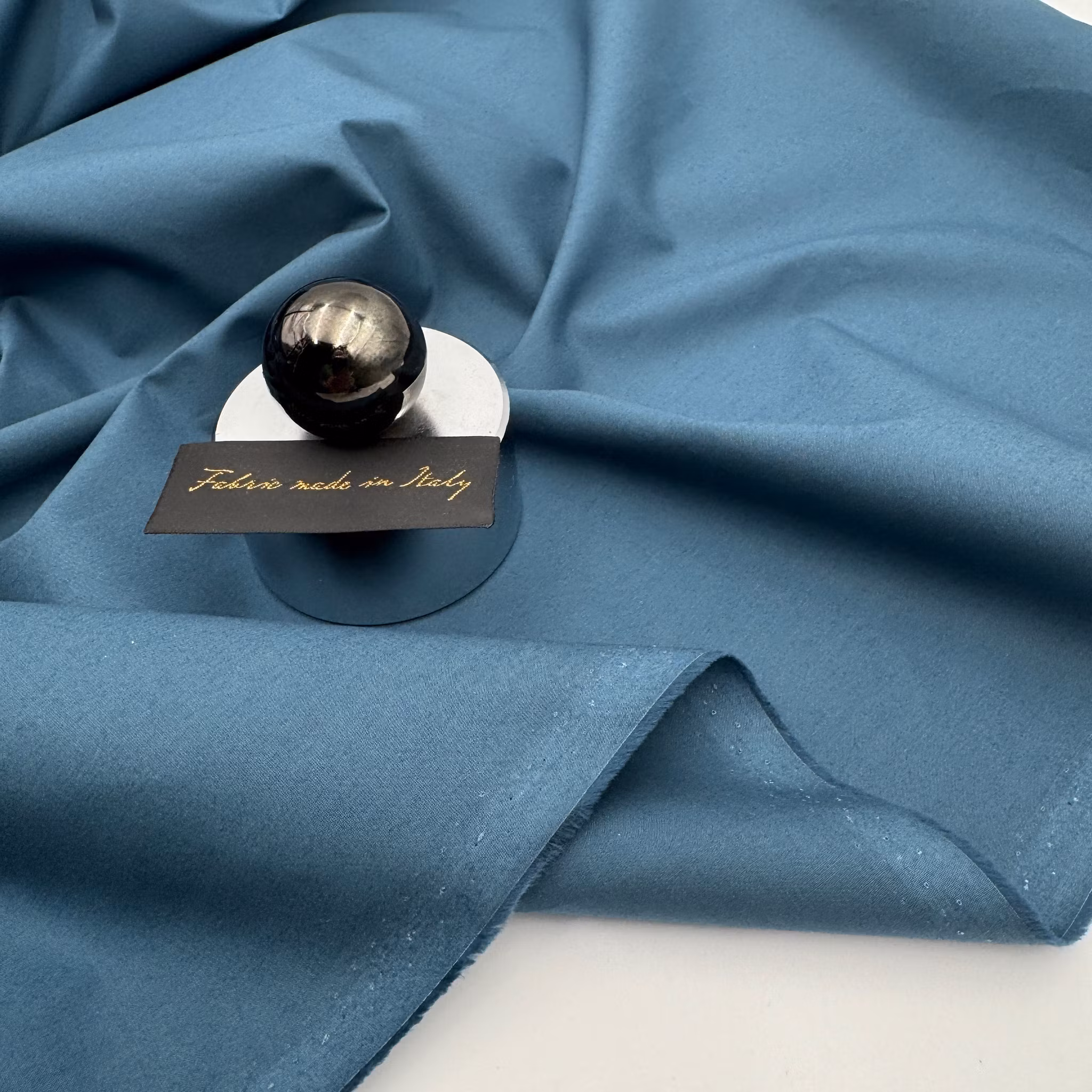 2,5m Bomullspoplin petrol