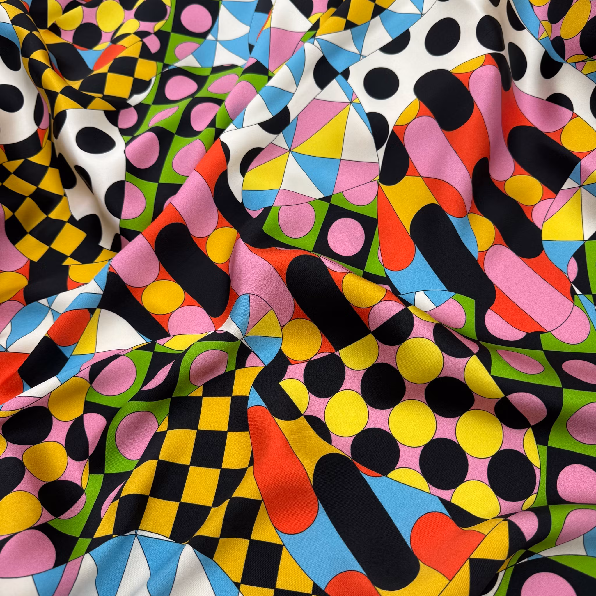 0,9m Sidensatin clown