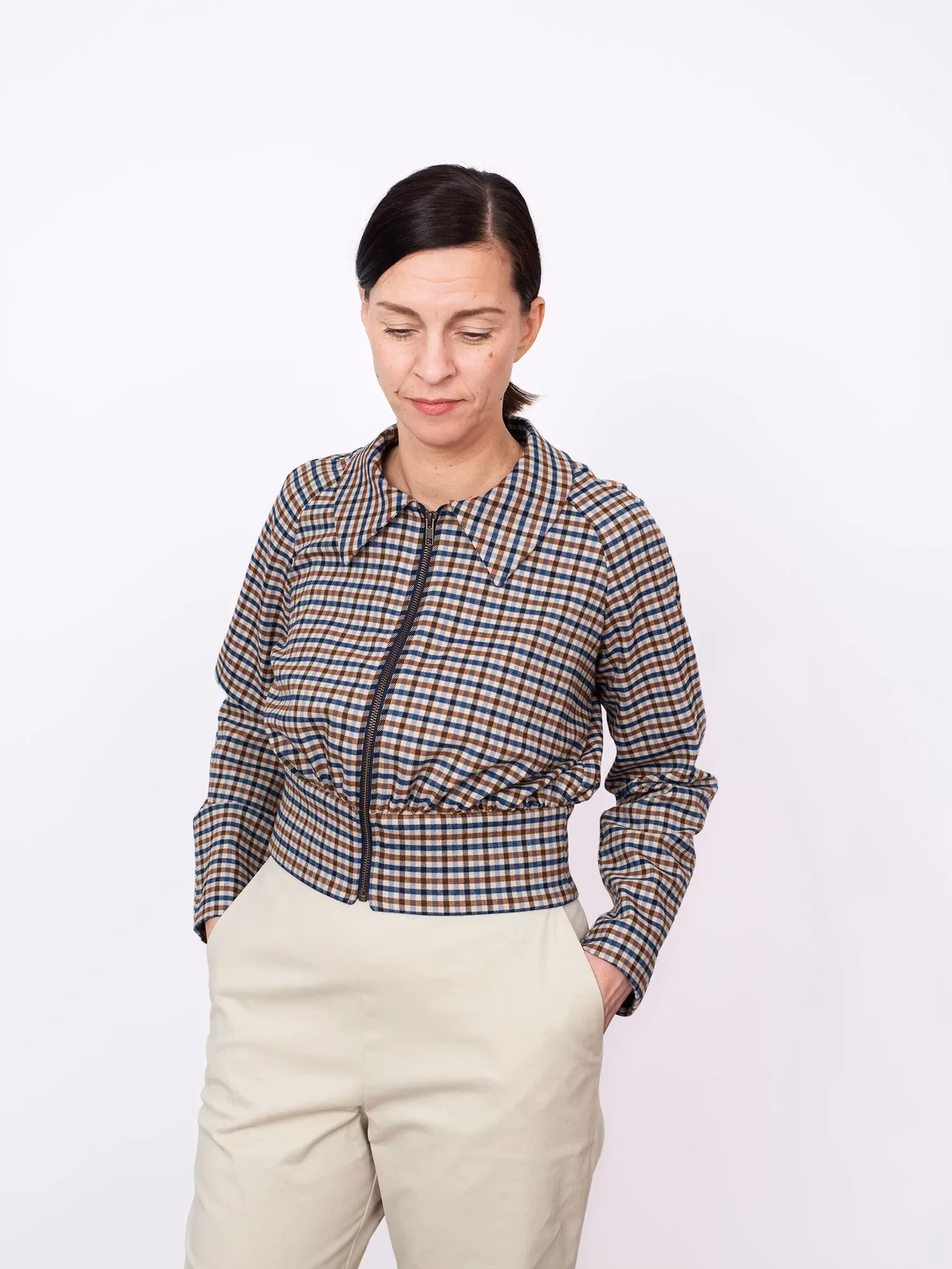 Cropped jacket (XS-L)