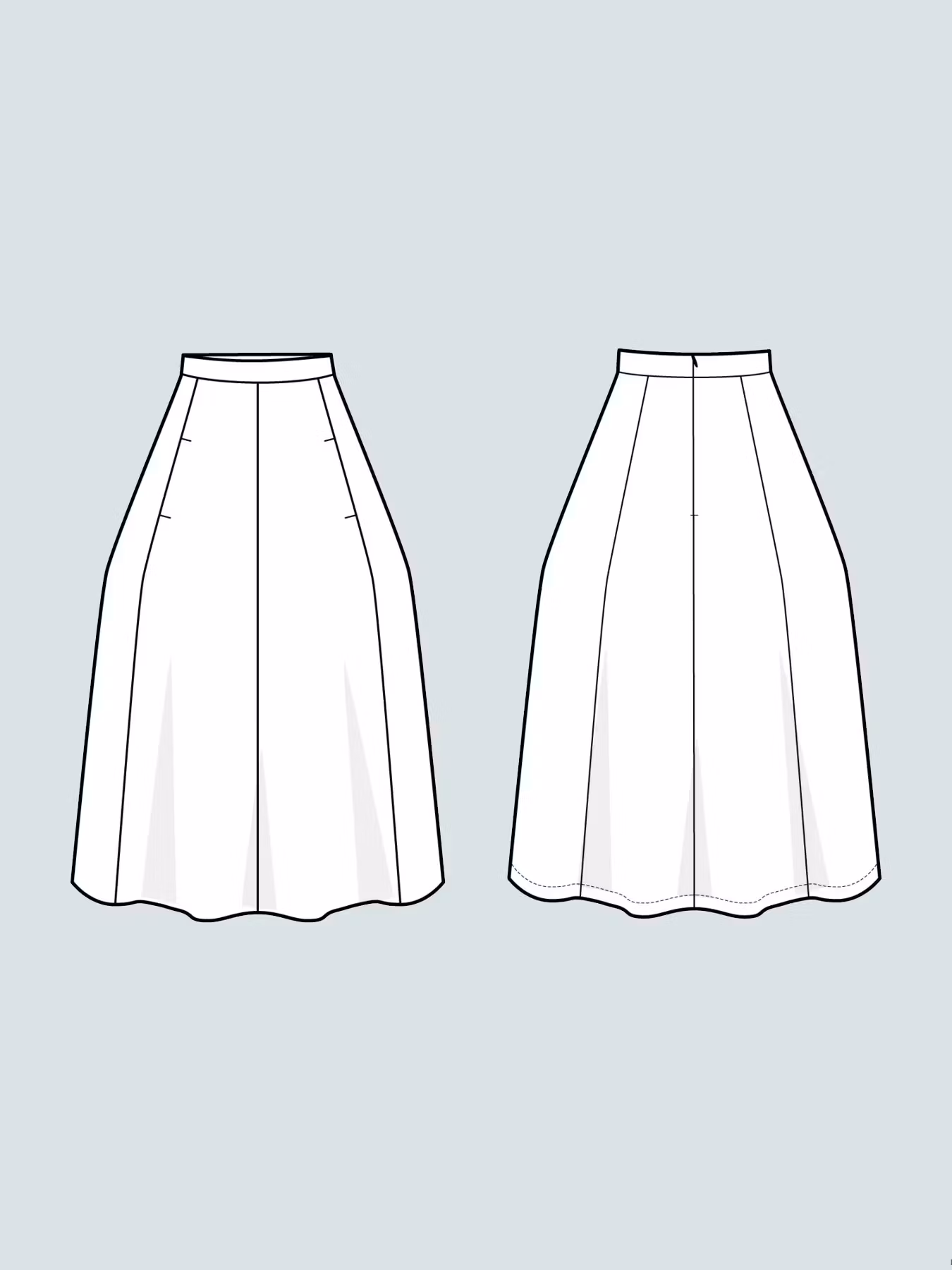 Tulip skirt (XS-L)
