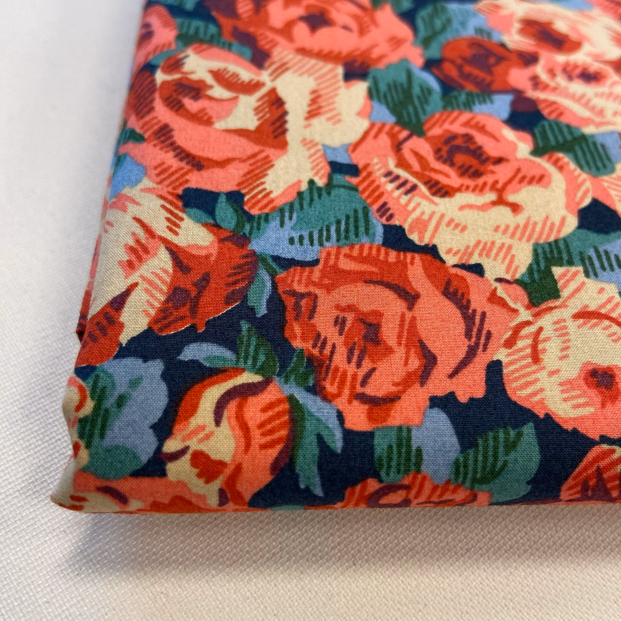 2,2m Libertytyg Poplin - Roman Rose