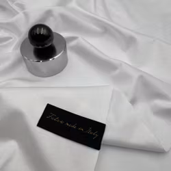 0,7m bomullsinterlock vit Canclin*