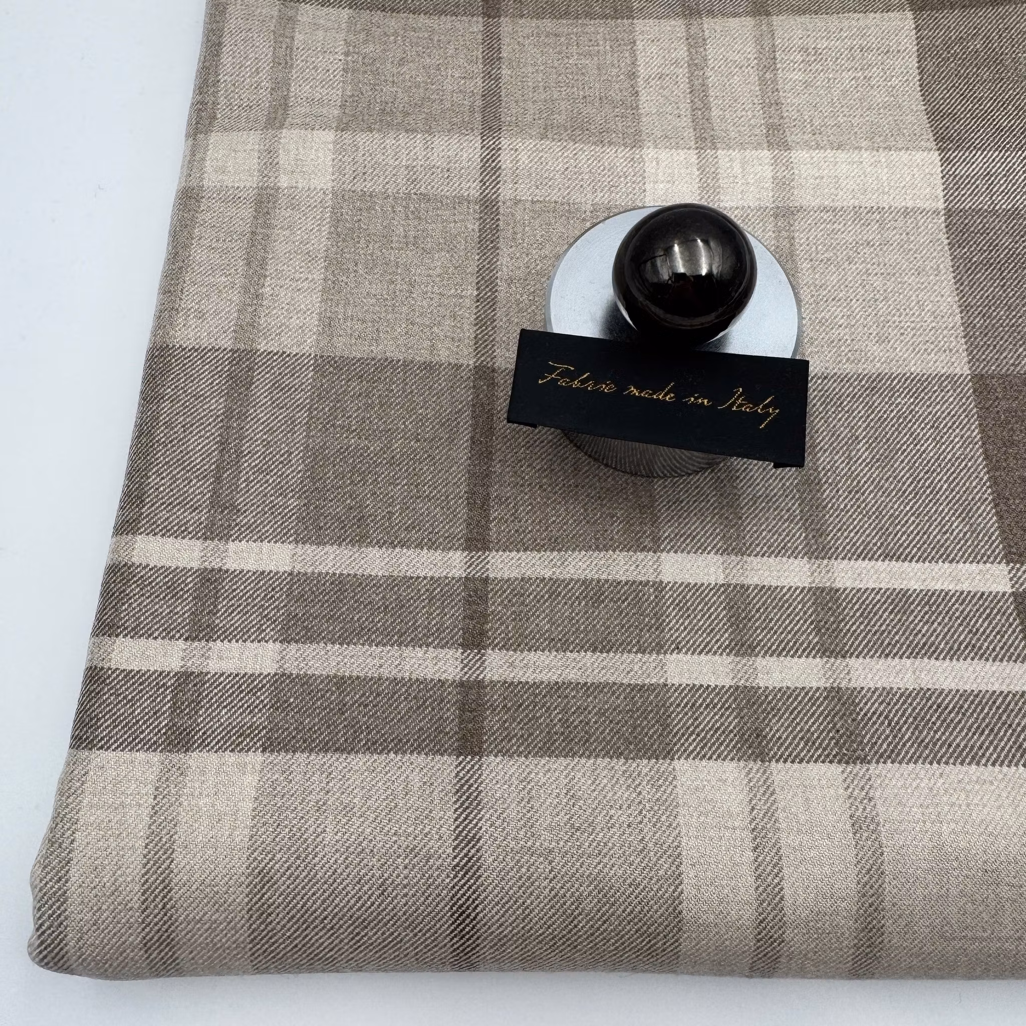 2,6m Ullflanell siden/kashmir beige R. Lauren
