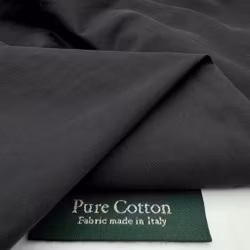 1,5m Skjortpoplin svart Bottega V*****