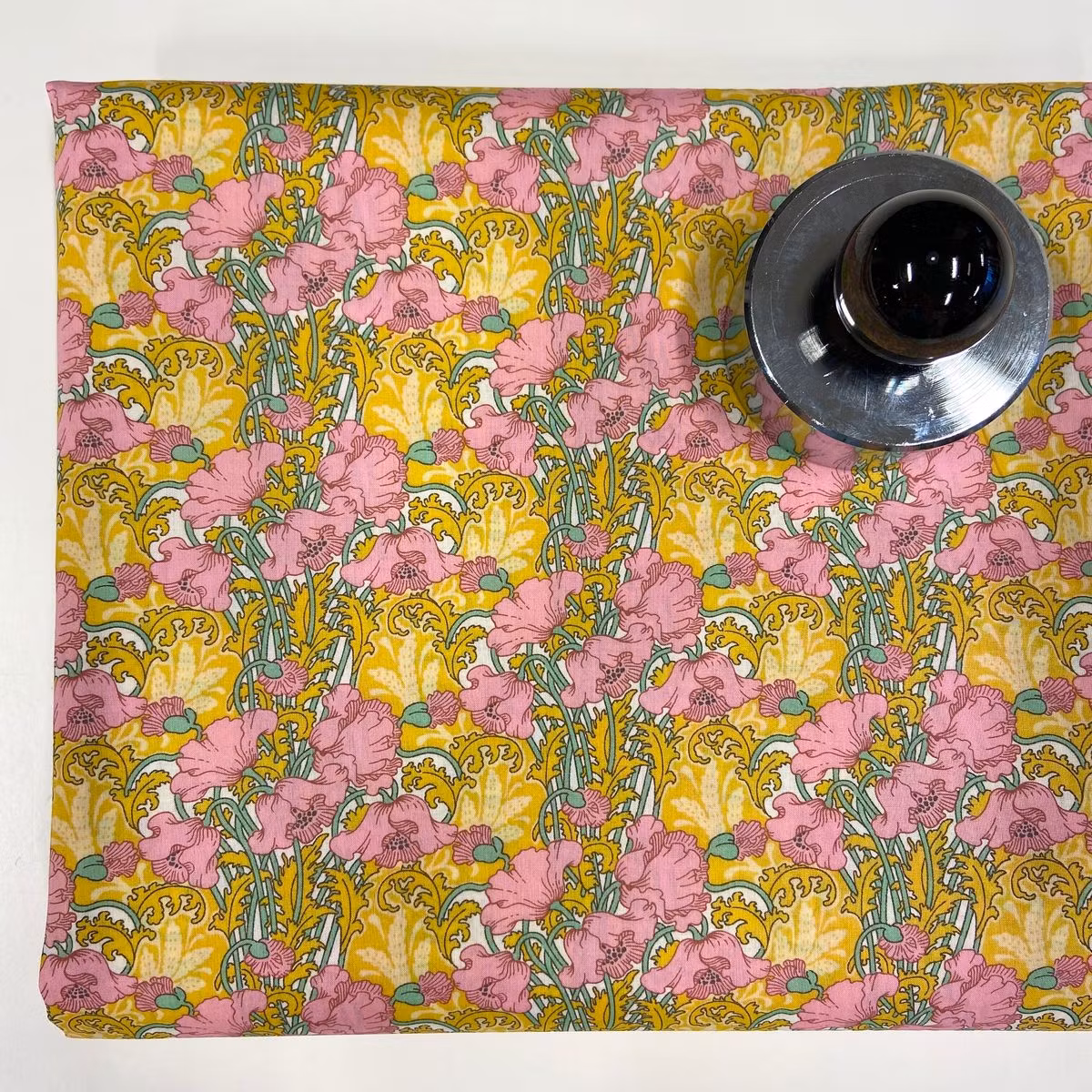 1,85m Libertytyg Tana Lawn - Clementina Gul/Rosa