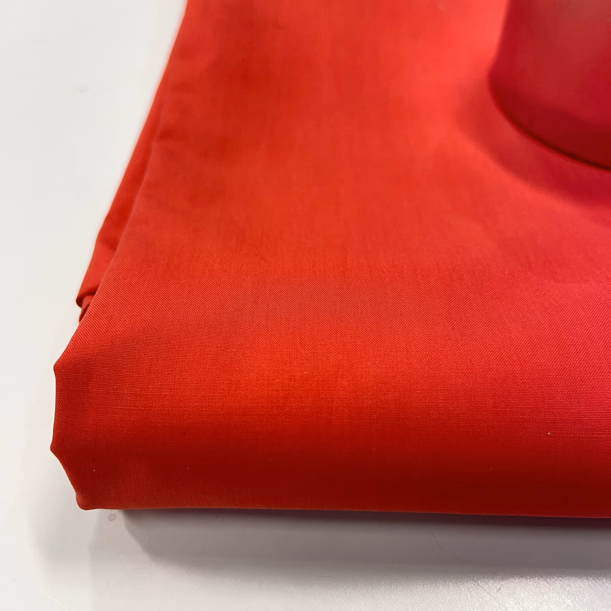 2m Bomull Poplin Röd