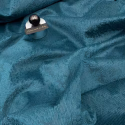 2m Manchester paisley mörkturkos