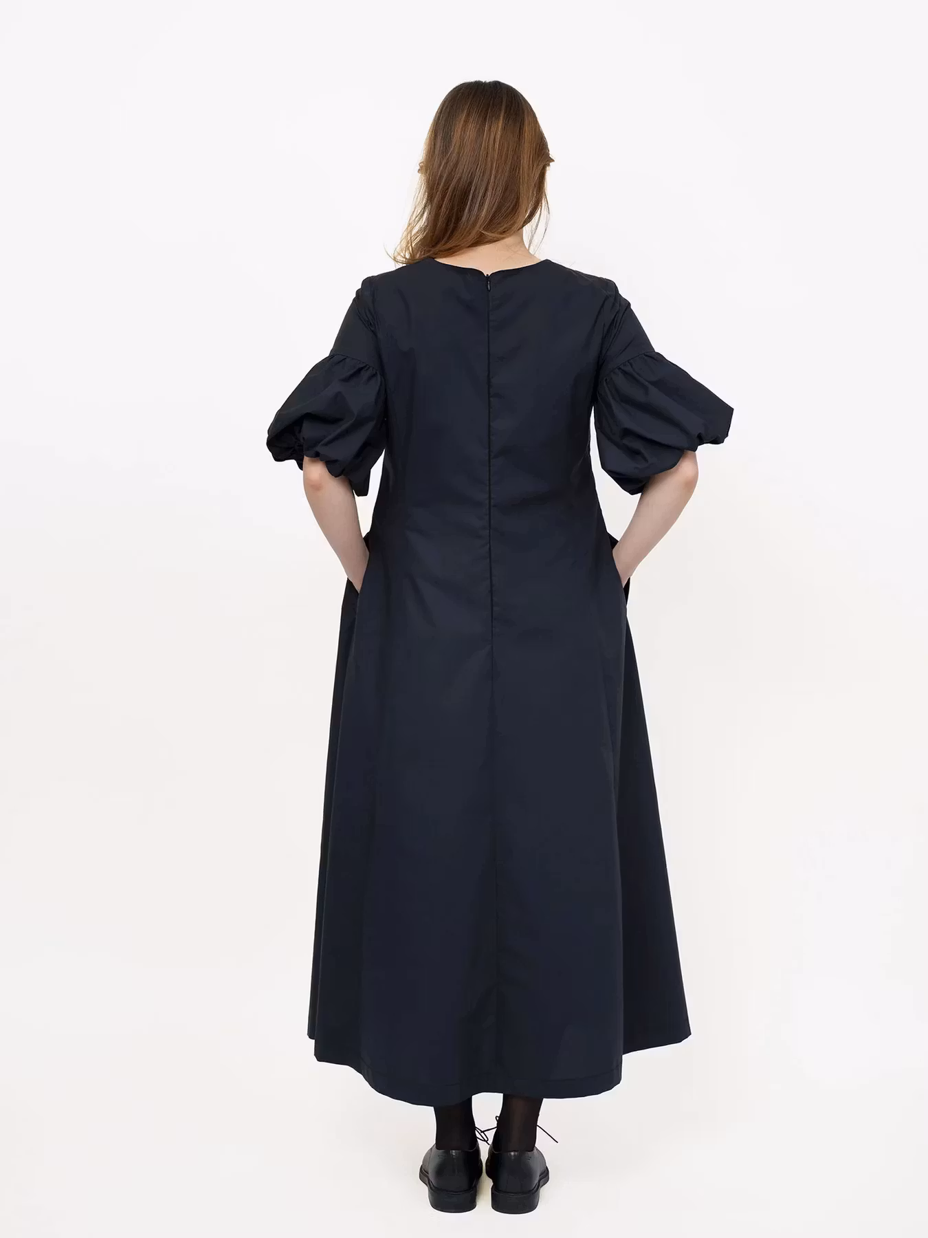Balloon Sleeve Dress (XS-3XL)