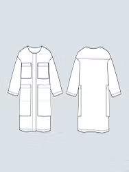 Lab coat, XS-3XL