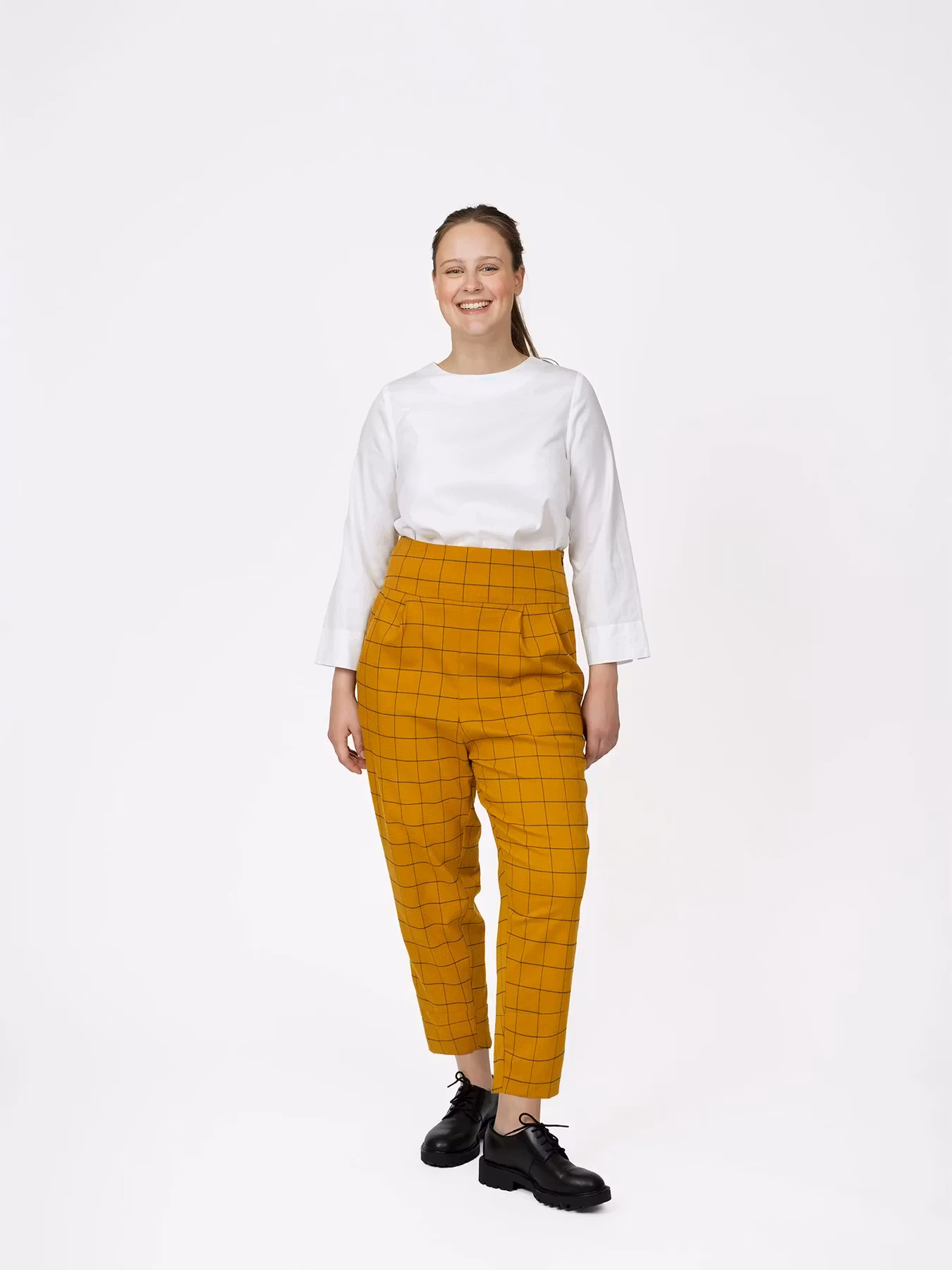 Pleated trousers XS-3XL