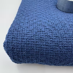 2,75m Bomullschanel blå Gucc*