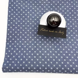 1.75m Skjortdenim ljus prick Etr*