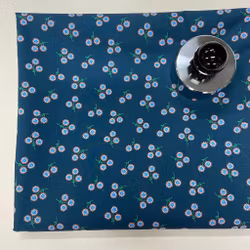 1,5m Libertytyg Poplin - Harman Mörkblå