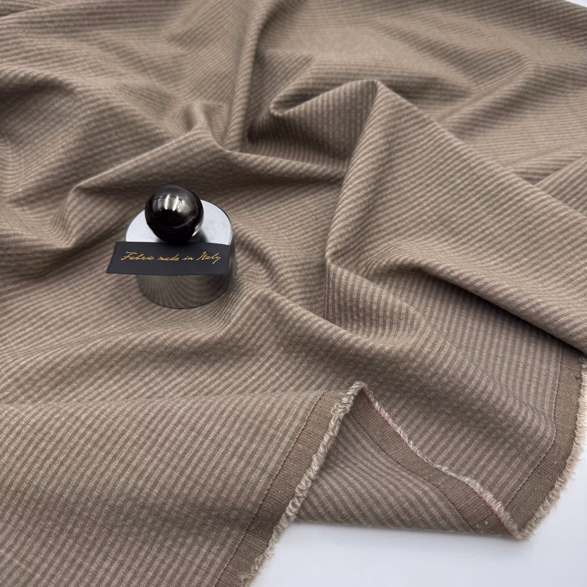 1,5m Ullbäckebölja smalrand ljusbrun