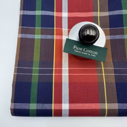 0,8m Skjortbomull höstruta Gucc*