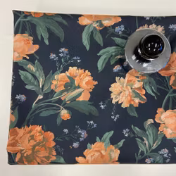 2,5m Libertytyg Tana Lawn - Decadent Blooms Marinblå